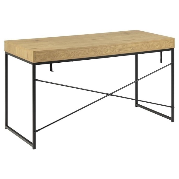 Biurko Seaford z szufladą naturalne - ACTONA